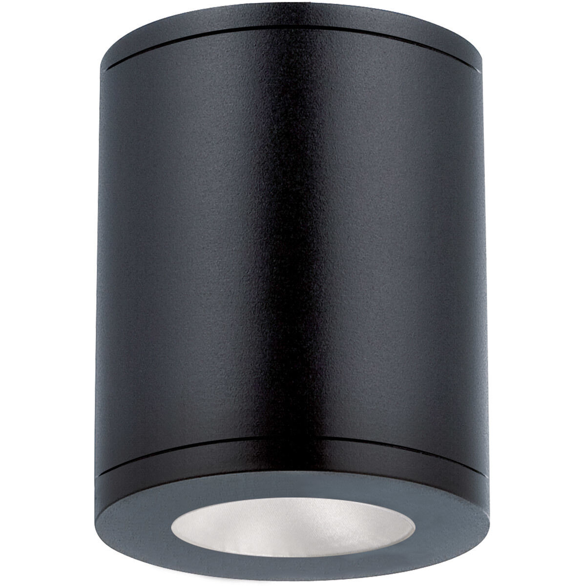 Tube Arch LED 4.88 inch Black Outdoor Flush in Flood, 90, 3000K