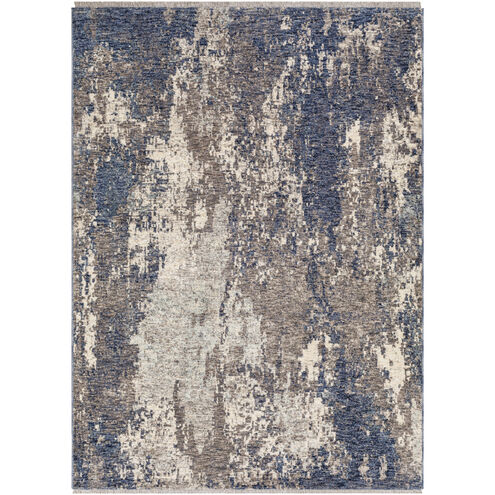 Misterio 87 X 38 inch Medium Grey Rug, Runner