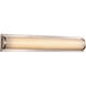Fawcett LED 24 inch Brushed Nickel ADA Vanity Bar Wall Light