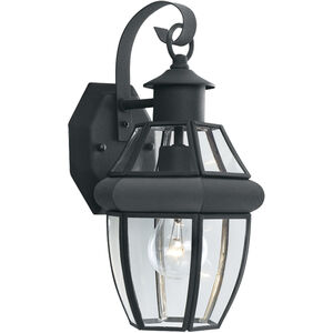 Heritage 1 Light 13 inch Black Outdoor Sconce