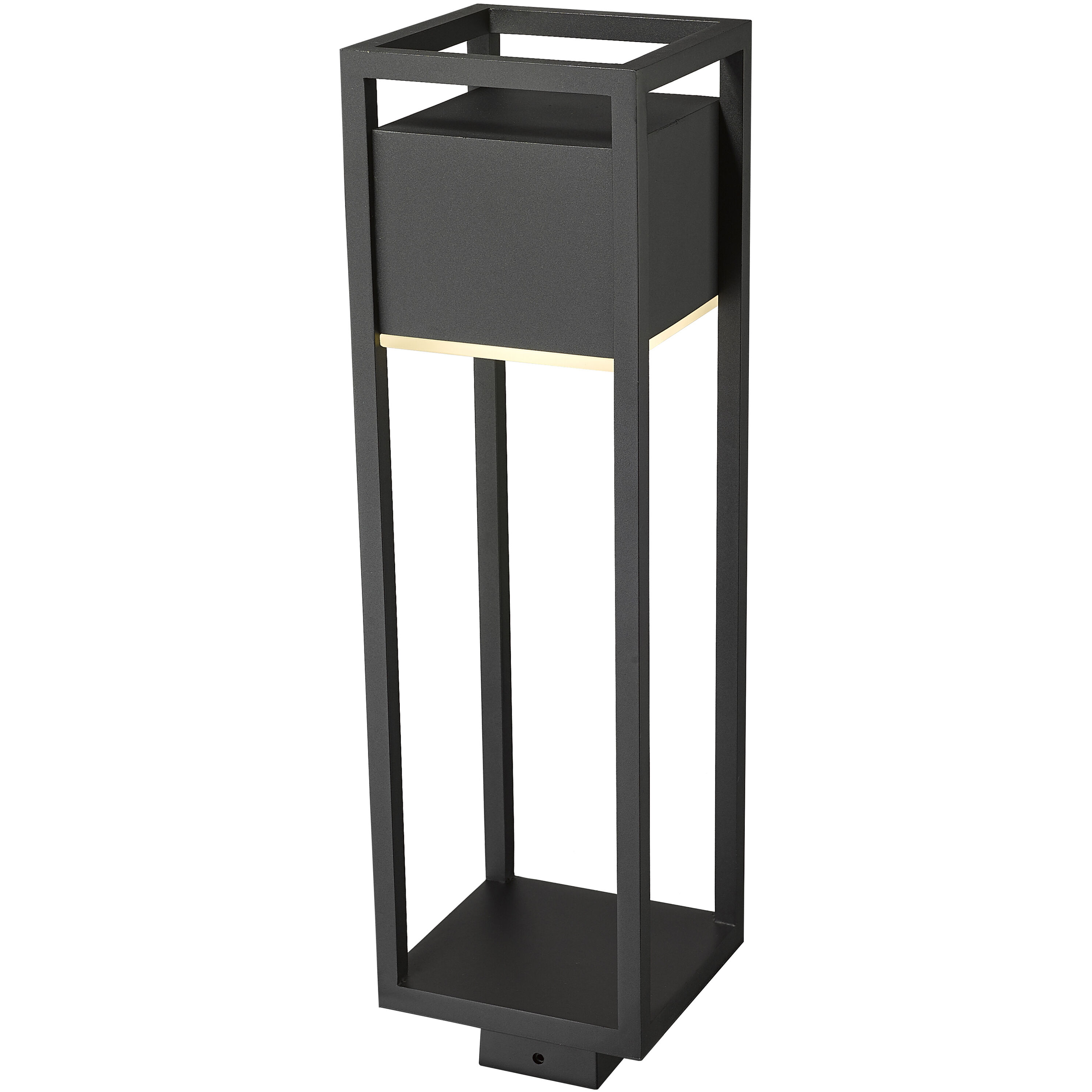 Barwick LED 25.75 inch Black Outdoor Post Mount Fixture