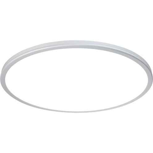 Geos LED 22.13 inch Titanium Flush Mount Ceiling Light in 3000K, dweLED