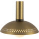 Alora Mood Arden LED 6 inch Brushed Gold Pendant Ceiling Light