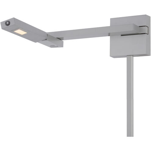 Flip Reading Light Wall Light in Titanium, dweLED
