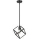 Cassio Pendant Ceiling Light in Matte Black