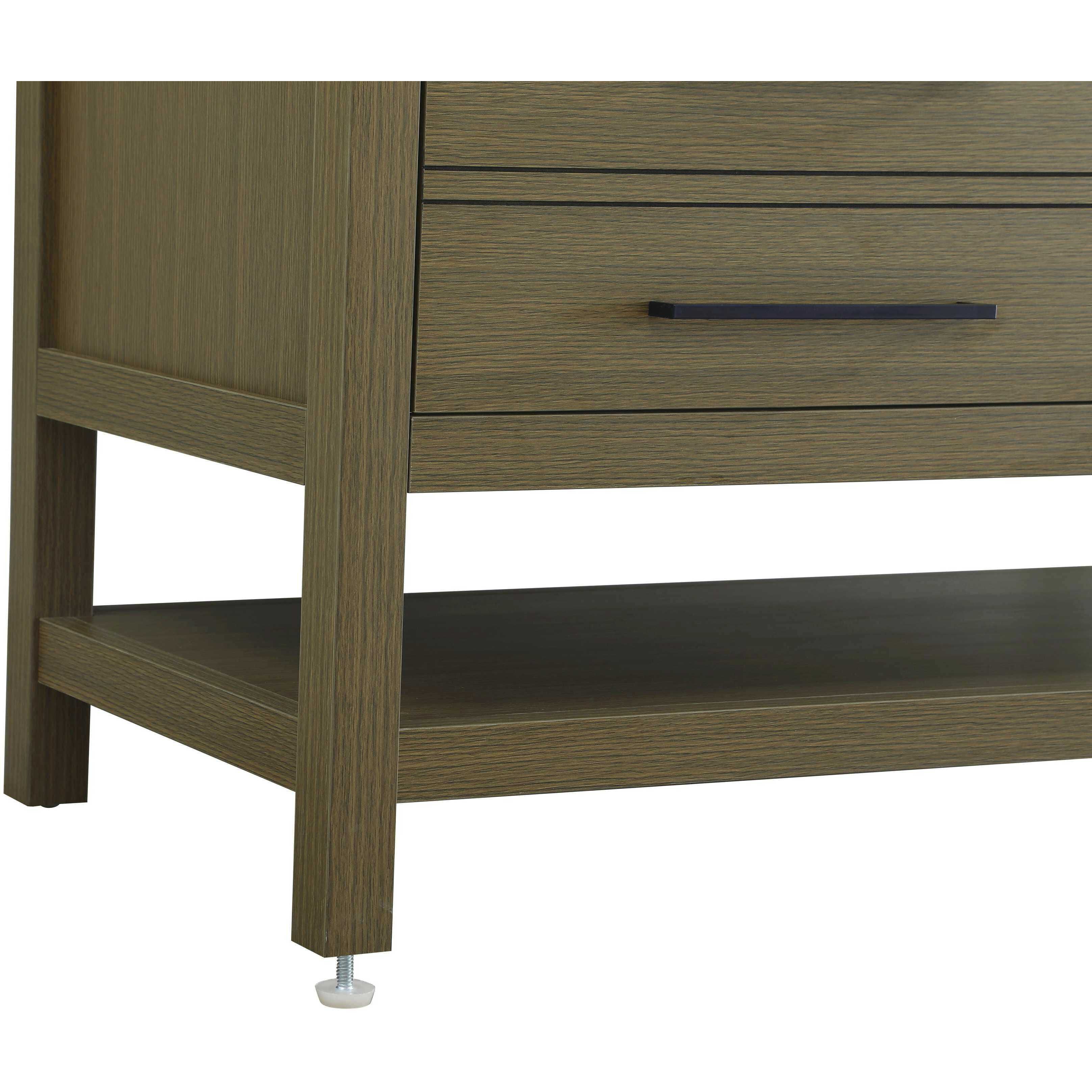 Karson 60 X 34 inch Chestnut Brown Bathroom Vanity Cabinet