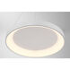 Conc LED 24 inch Matte White Pendant Ceiling Light