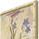 Ruby I Purple and Beige and Green and Rust Framed Art