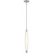 Verto LED 3 inch Brushed Nickel Pendant Ceiling Light
