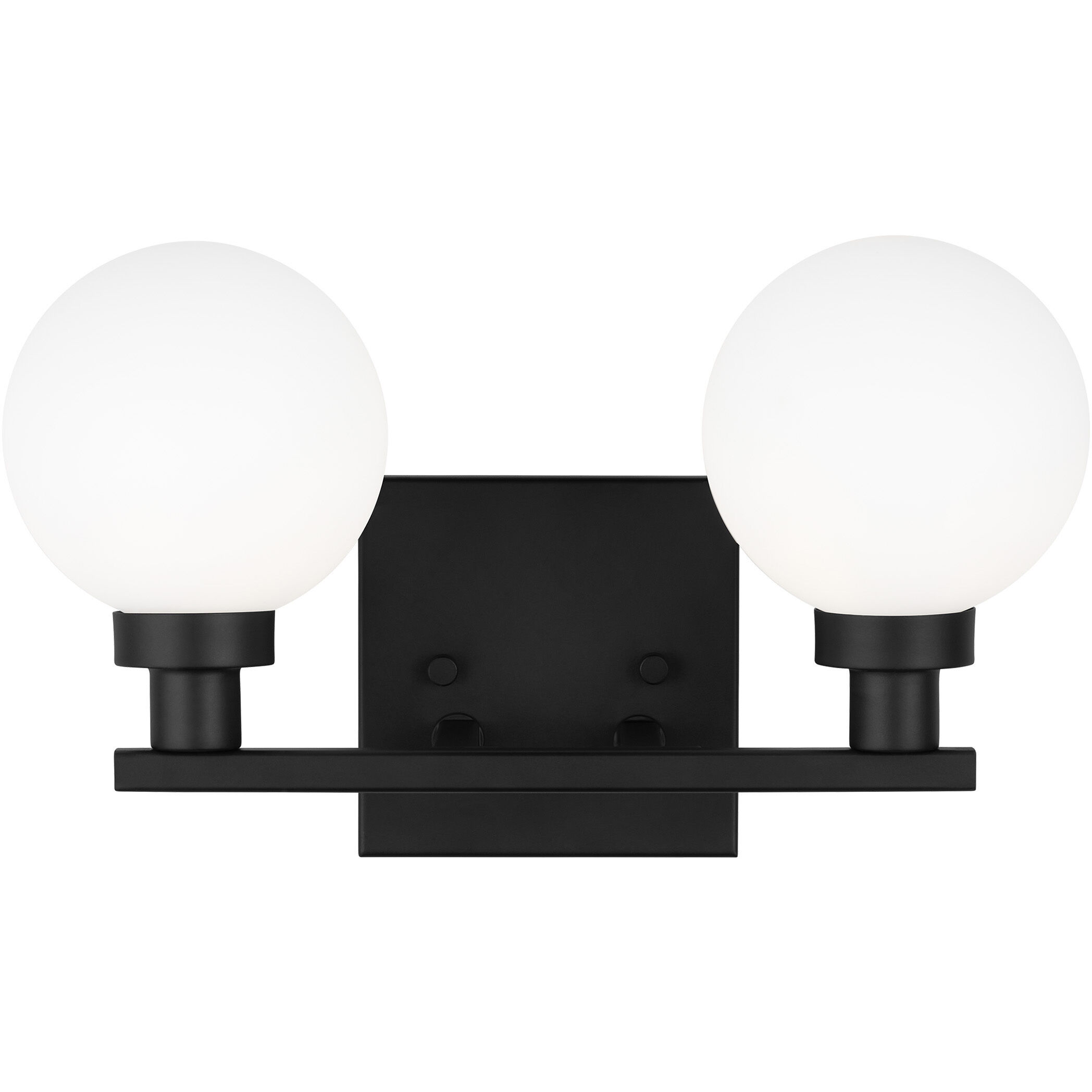 Sean Lavin Clybourn 2 Light 13.25 inch Midnight Black Bath Vanity Wall Light