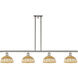 Ballston Bristol Natural II Island Light Ceiling Light in Polished Nickel