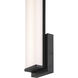 Citi Solo 4.5 inch Matte Black Vanity/Bath Bar Wall Light