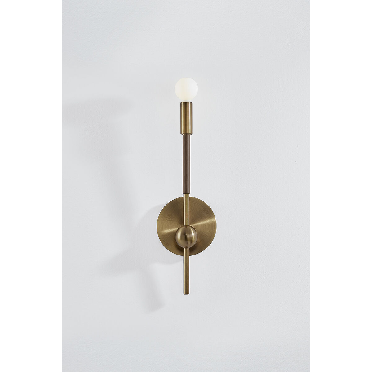 Obie 1 Light 5 inch Patina Brass/Bronze ADA Wall Sconce Wall Light