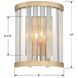 Darcy 2 Light 8 inch Distressed Twilight ADA Sconce Wall Light