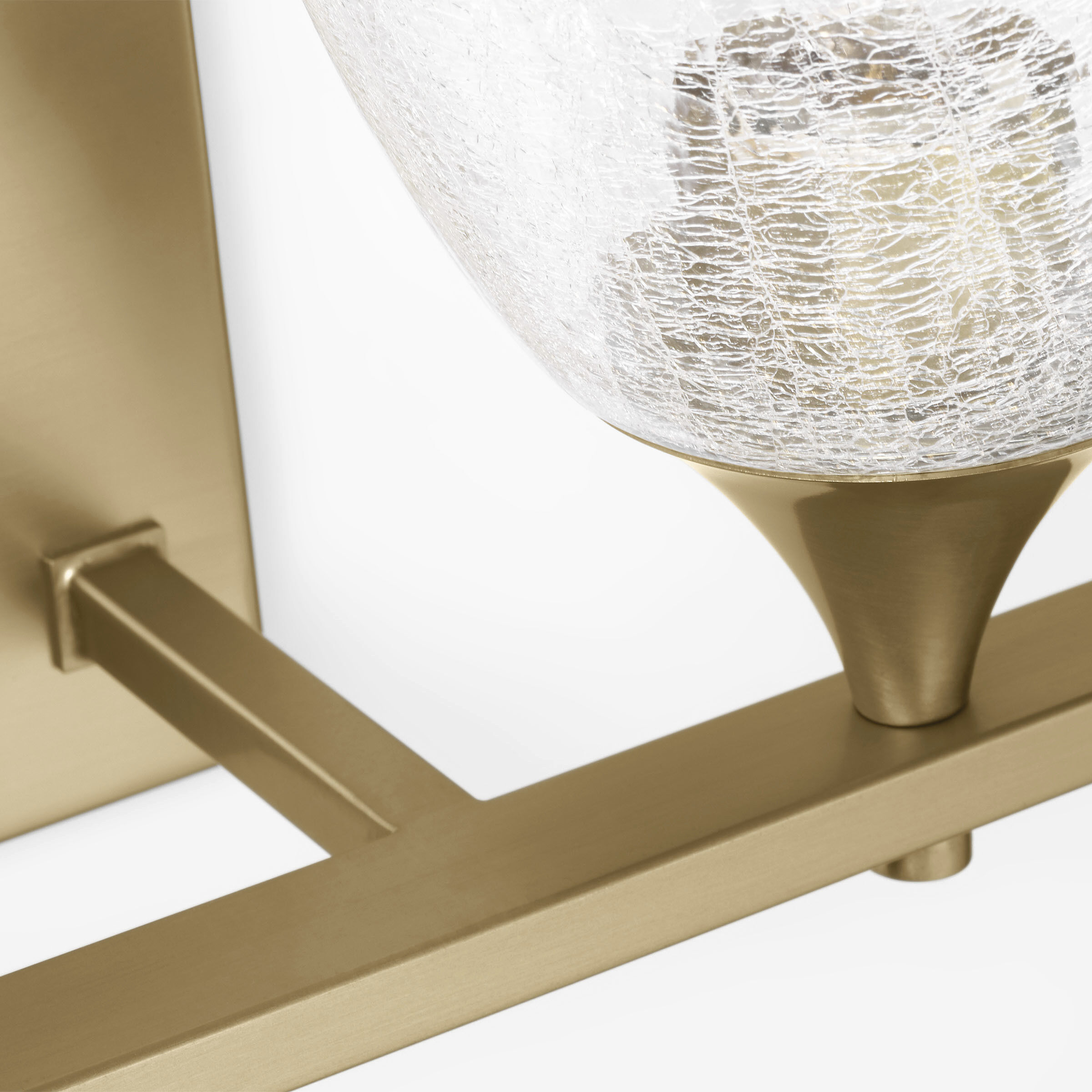 Drew & Jonathan Toffino 2 Light 16 inch Satin Brass Vanity Light Wall Light