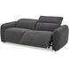 Eli Grey Sofa, Power Recliner