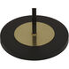 Ferdinand 61 inch 60.00 watt Matte Black Painted / Modern Brass Floor Lamp Portable Light