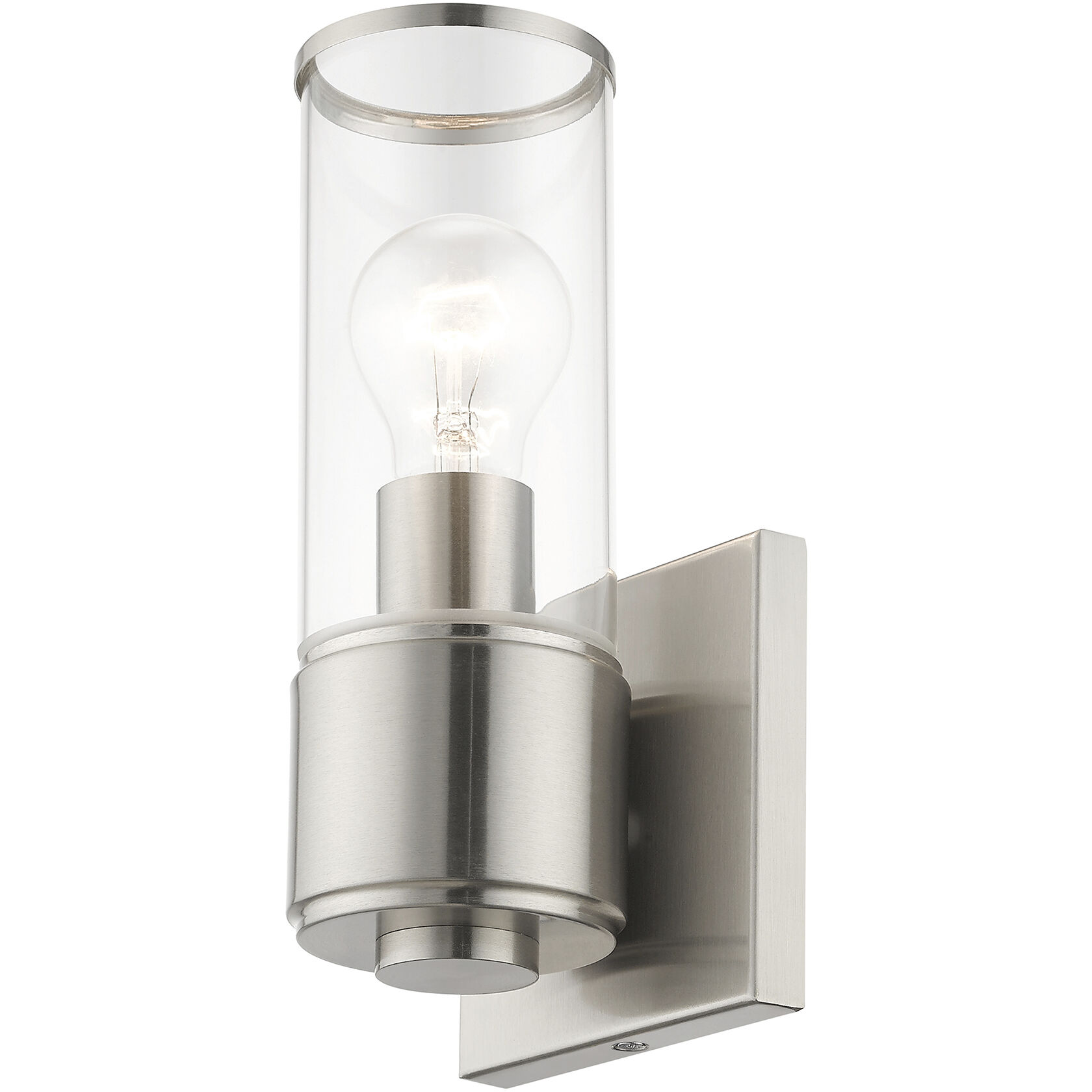 Quincy 1 Light 4.75 inch Brushed Nickel ADA Wall Sconce Wall Light