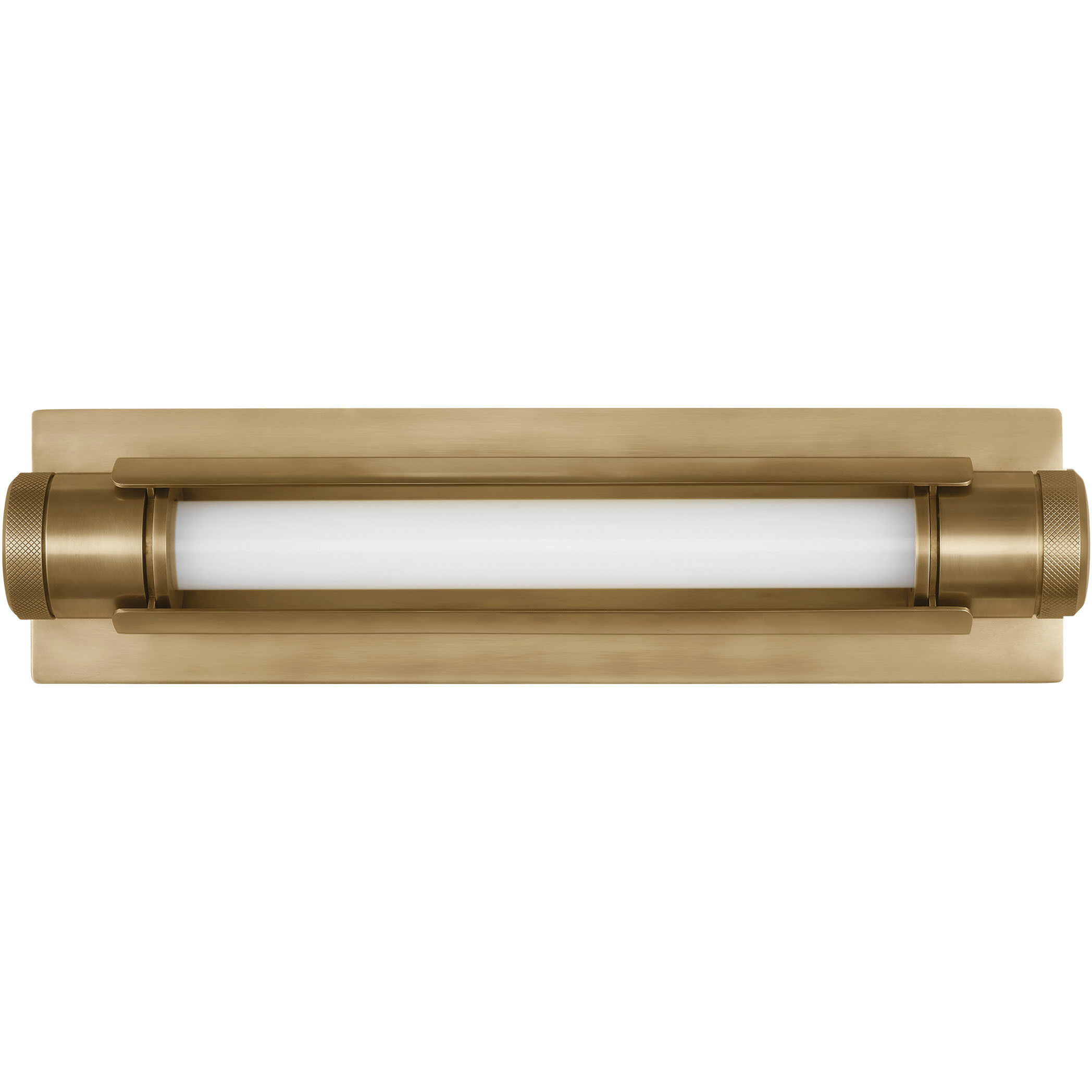 Avroko Capa LED 18 inch Hand Rubbed Antique Brass Vanity Light Wall Light