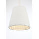 Lodelle 1 Light 10 inch Matte White Wall Sconce Wall Light