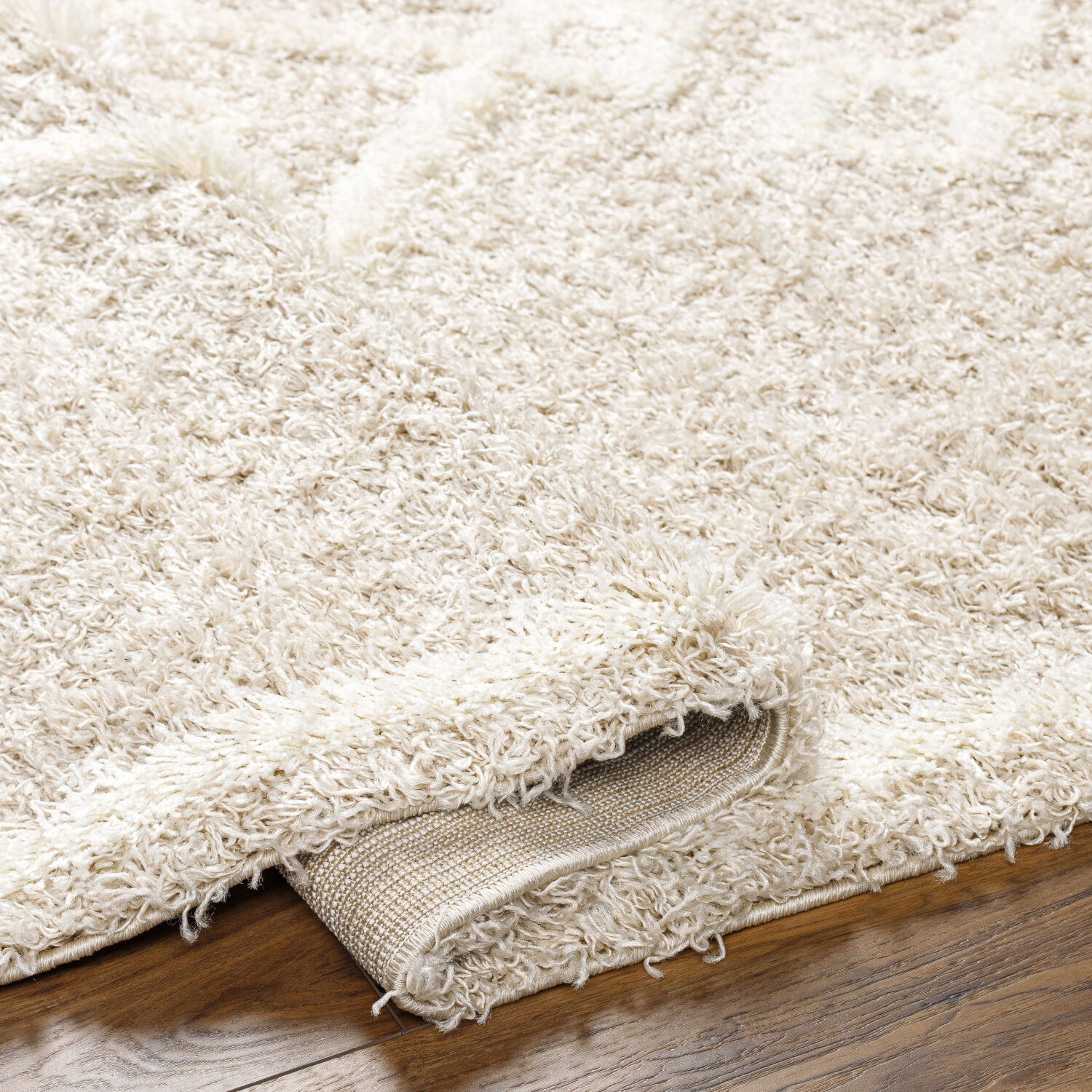 Urban Shag 114 X 79 inch Light Beige Rug, Rectangle