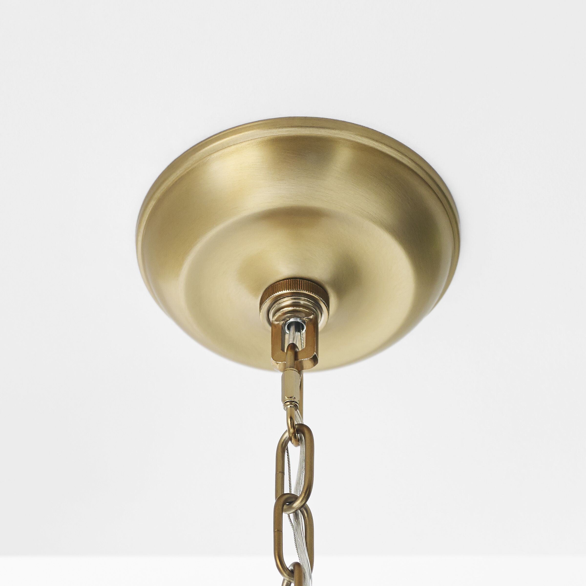 Suzanne Kasler Morrison Pendant Ceiling Light in Satin Brass