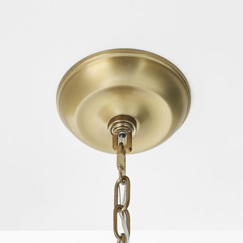 Suzanne Kasler Morrison 3 Light 18.5 inch Satin Brass Pendant Ceiling Light