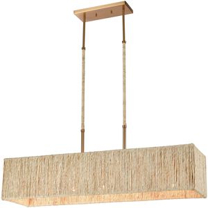 Abaca Linear Chandelier Ceiling Light