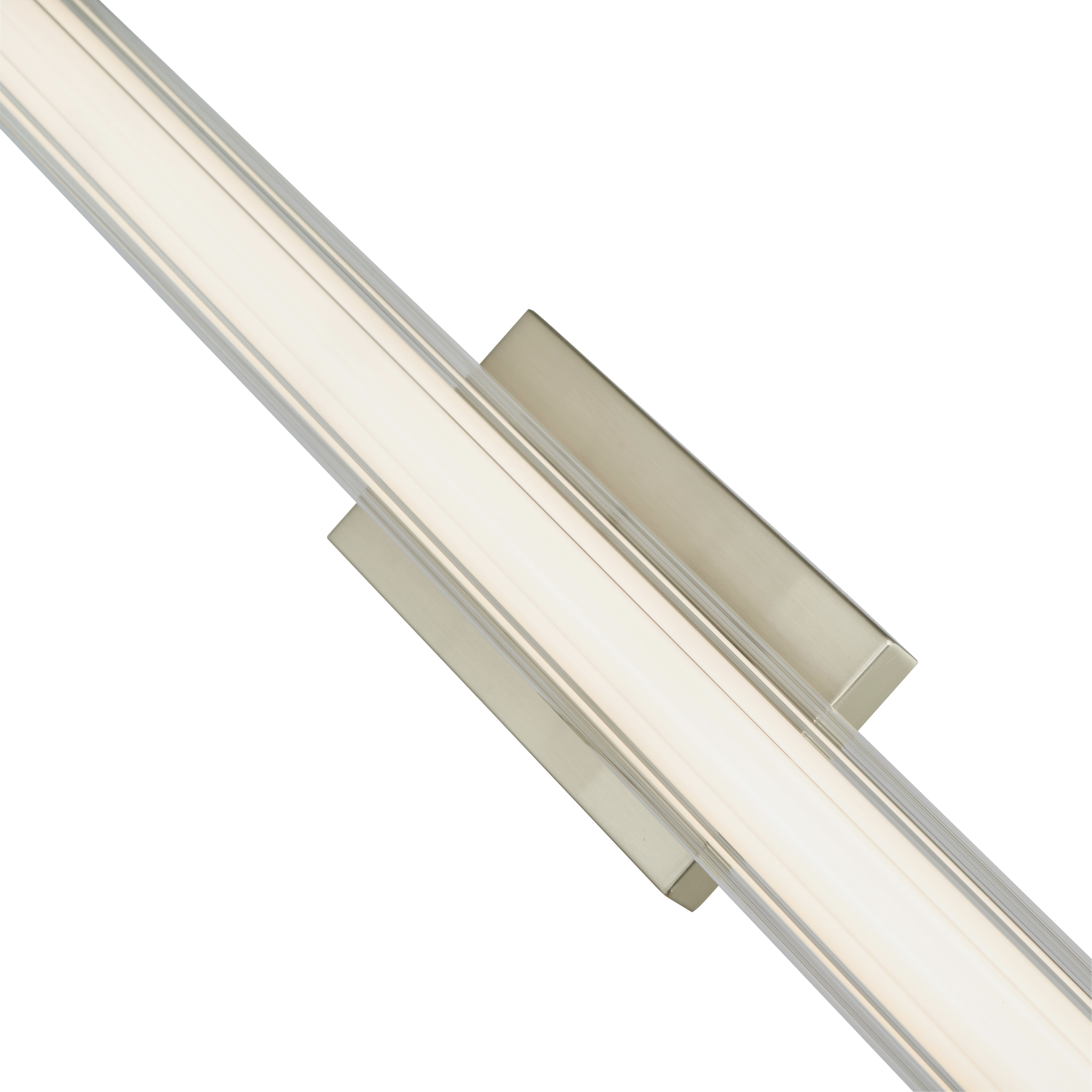 Macie LED 30 inch Brushed Nickel Bath Vanity Light Wall Light