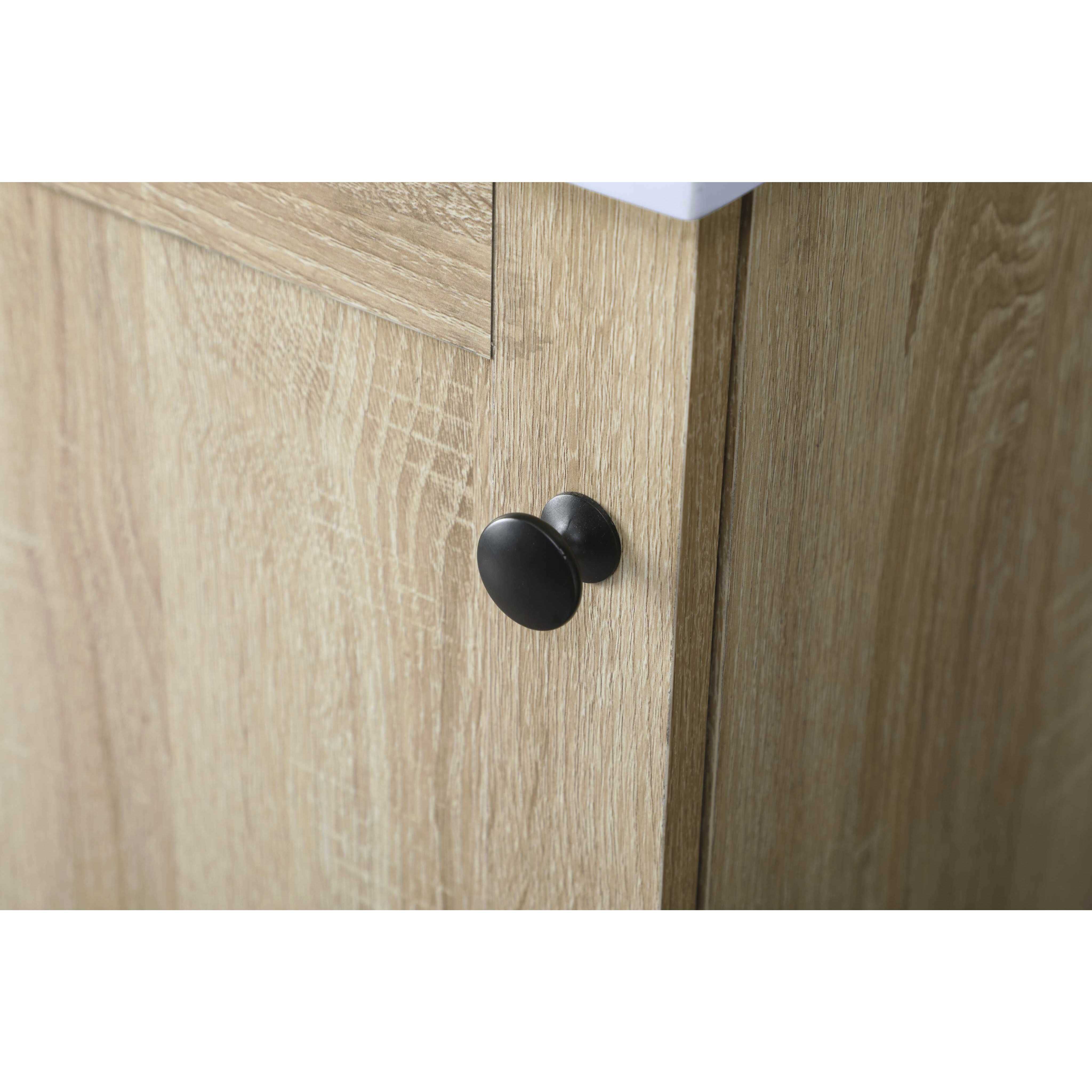 Soma 18 X 34 inch Mango Wood Bathroom Vanity Cabinet