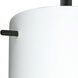 Stilo 7 1 Light Black Stem Pendant Ceiling Light