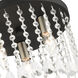 Elizabeth 3 Light 11 inch Black Flush Mount Ceiling Light