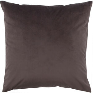 Chestnut 20 inch Dark Gray Pillow