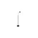 Tiara 51 inch 5.00 watt Black Floor Lamp Portable Light