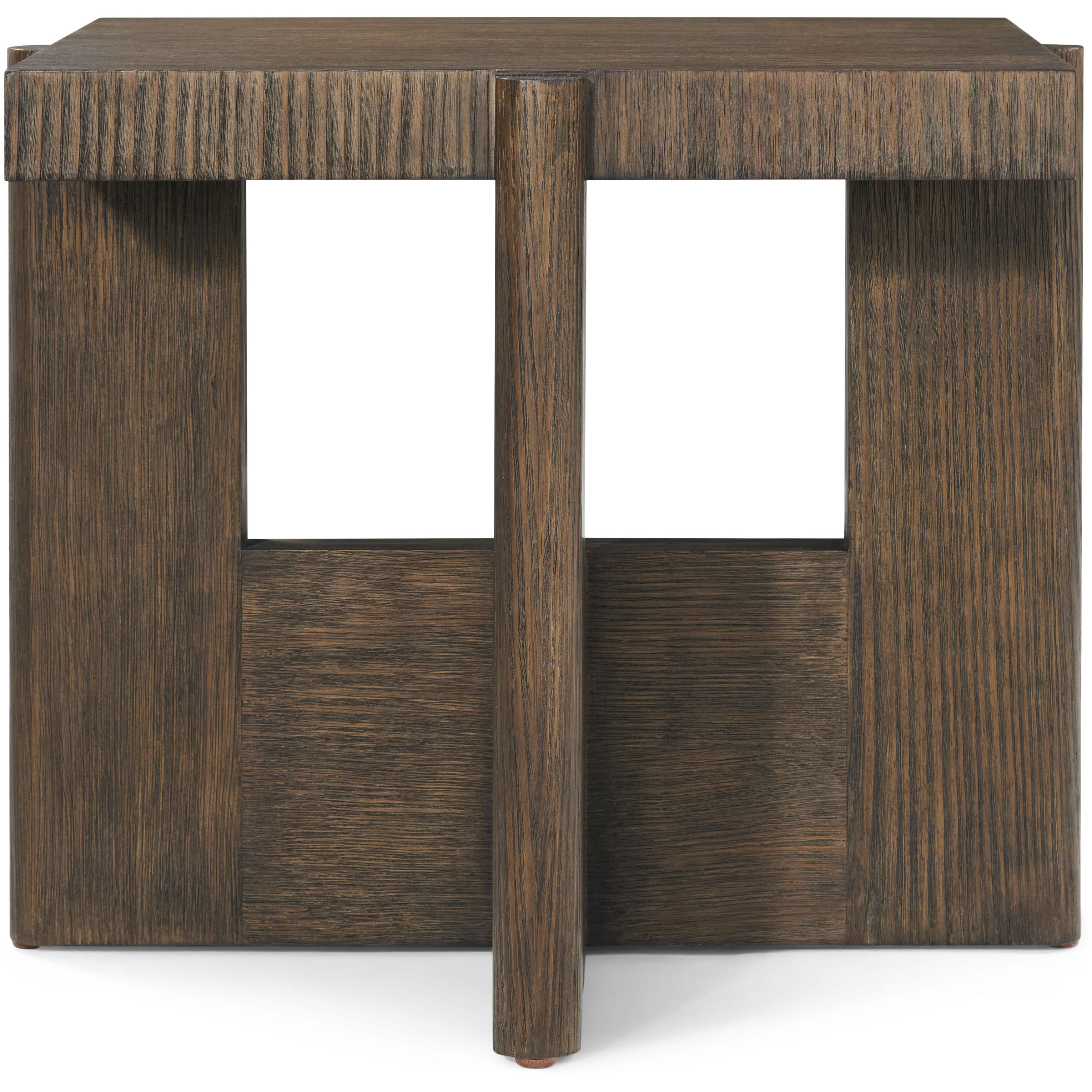 Urbane 28 X 24 inch Campfire Side Table, Wooden