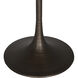 Joni Aged Brass Bar Table