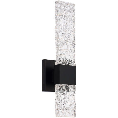 Reflect LED 18 inch Black Outdoor Wall Light