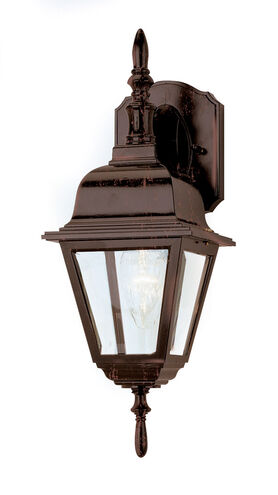 Argyle 1 Light 17 inch Rust Outdoor Wall Lantern