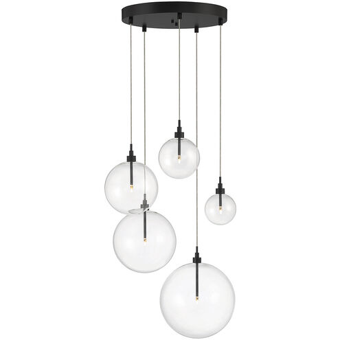 Modern LED 28 inch Oil Rubbed Bronze Pendant Ceiling Light