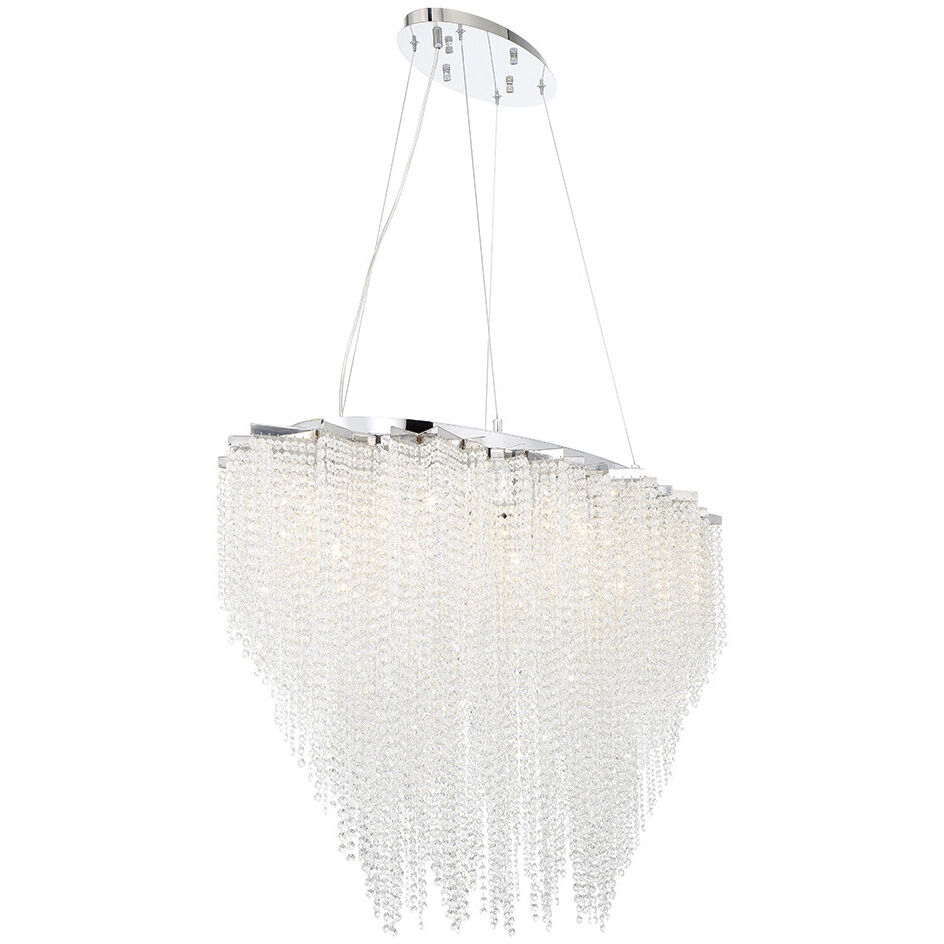 Cohen 18 Light 21 inch Chrome Chandelier Ceiling Light