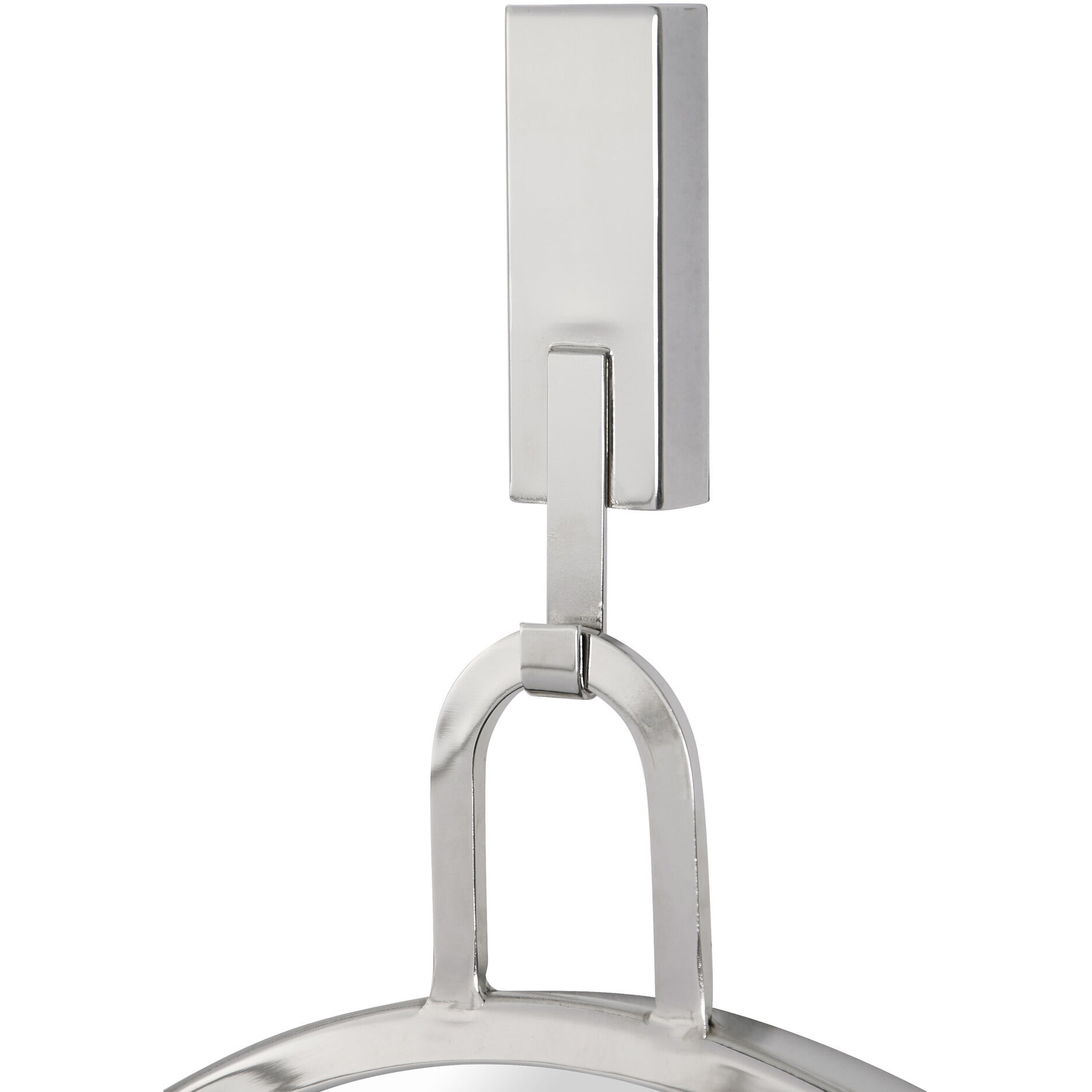 Stopwatch 33.25 X 22.25 inch Polished Nickel Powder Room Mirror, Varaluz Casa