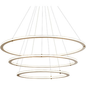 Victoria LED 40 inch Brushed Gold Pendant Ceiling Light