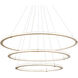 Victoria LED 40 inch Brushed Gold Pendant Ceiling Light