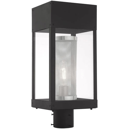 Franklin 1 Light 19 inch Black Outdoor Post Top Lantern