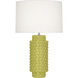 Dolly 27.5 inch 150.00 watt Citron Table Lamp Portable Light in Fondine