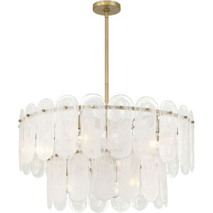 Oldmill 9 Light 30 inch Legacy Brass Pendant Ceiling Light