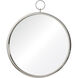 Porto 30 X 23.5 inch Chrome Wall Mirror