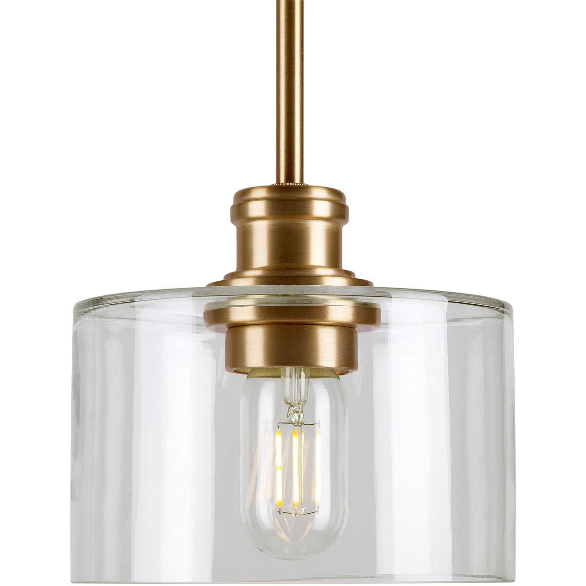 Zane 1 Light 7 inch Soft Gold Pendant Ceiling Light