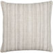 Vermont 20 X 20 inch Taupe/Ivory Accent Pillow