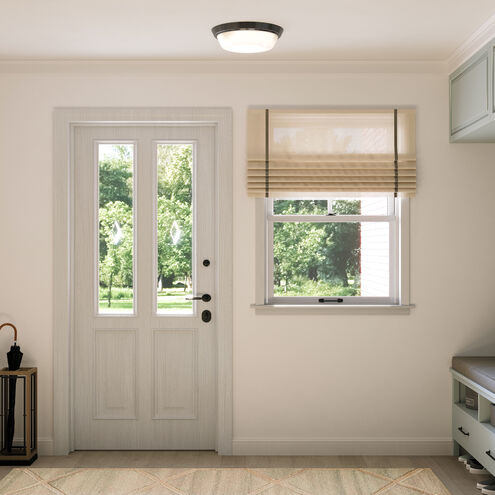 Edessa 3 Light 16 inch Antique Bronze Flush Mount Ceiling Light